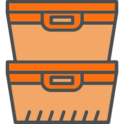 Пищевых контейнеров иконка