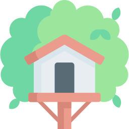 Дом на дереве иконка