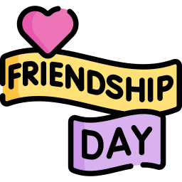 Friendship day icon