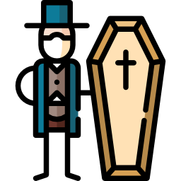 enterrador icono