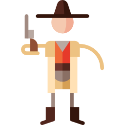 cow-boy Icône