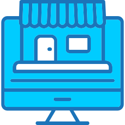 Online shop icon