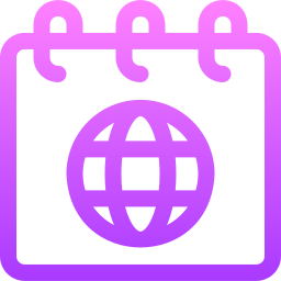 Globe grid icon