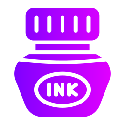 Ink bottle icon