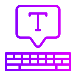 Typing icon