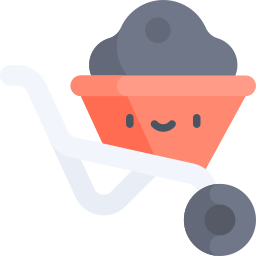 Wheelbarrow icon