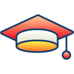 graduación icono