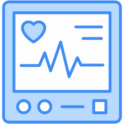 moniteur ecg Icône