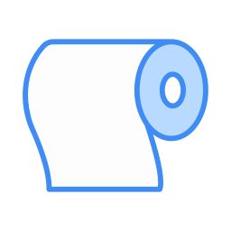 papier toilette Icône