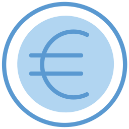 moeda euro Ícone