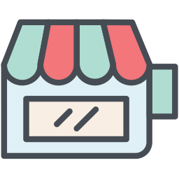 Store sign icon