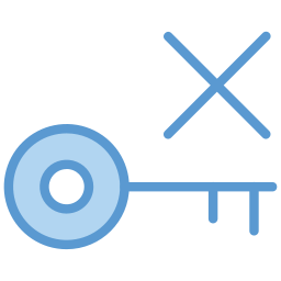 Key file symbol icon