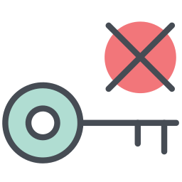 symbol pliku klucza ikona
