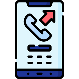 Outgoing call icon