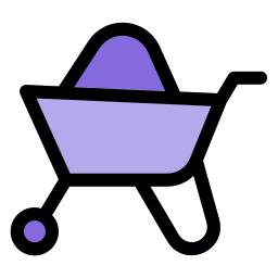 Wheelbarrow icon