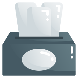 Tissue box icon