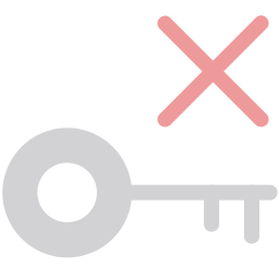 simbolo del file chiave icona