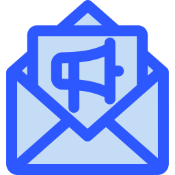 Email marketing icon