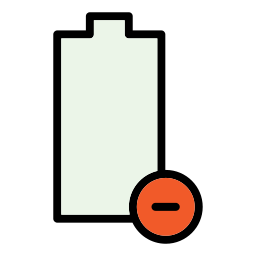 nivel de bateria icono