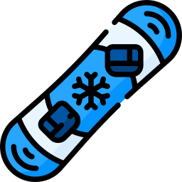 Катание на сноуборде иконка
