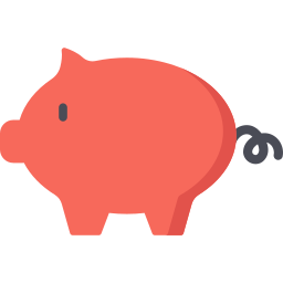 Piggy bank icon