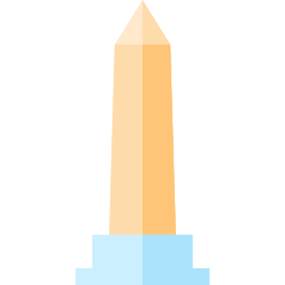murowany obelisk ikona