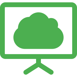 Cloud computing icon