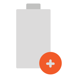 batterijniveau icoon