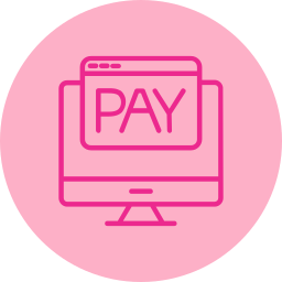 Online payment icon