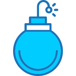 Bomb detonation icon