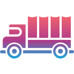 Military truck icon