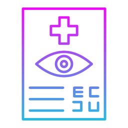 Eye test icon