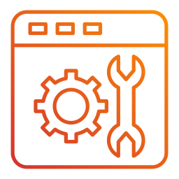 Web maintenance icon