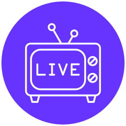 live-Übertragung icon