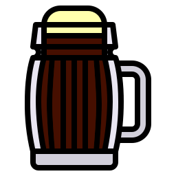 cerveza negra icono