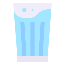 Glass of water icon