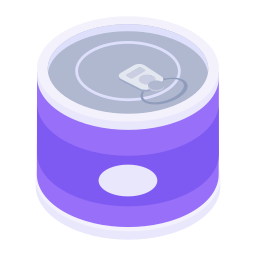 Canned food icon