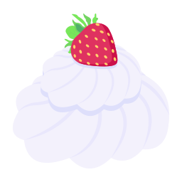Whipped cream icon