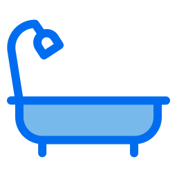 une baignoire Icône