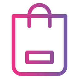 Shopping bag icon