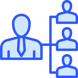 Organization structure icon