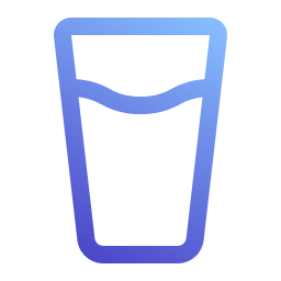 Glass of water icon