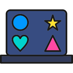 Shape toy icon