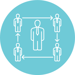 trabalho em equipe Ícone