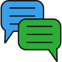 Bubble chat icon