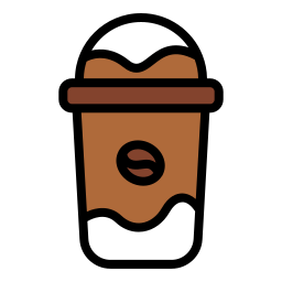 koude koffie icoon