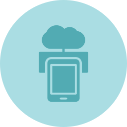 mobile cloud icon