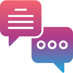 Bubble speech icon