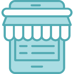 Online shop icon