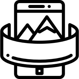 panorámico icono